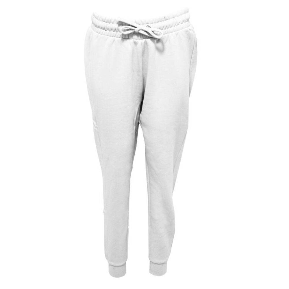 TriDri Womens/Ladies Fitted Joggers / White